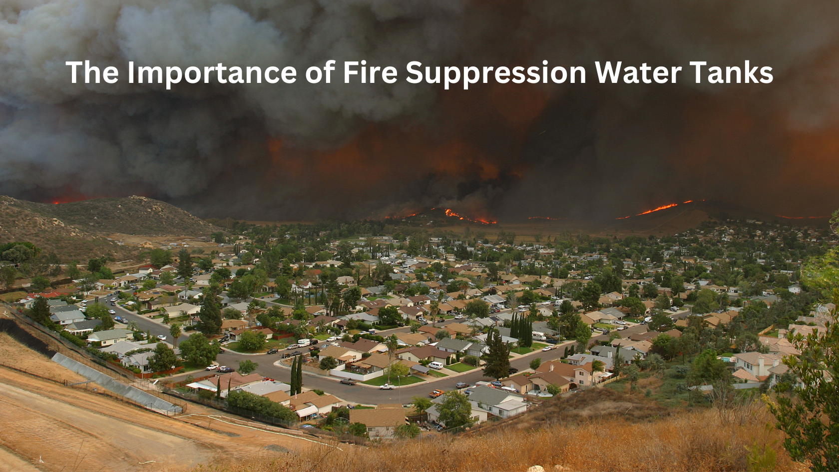 The Importance of Fire Suppression Water Tanks