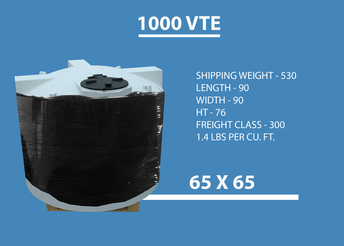 1000 Gallon Encapsulated Shipping