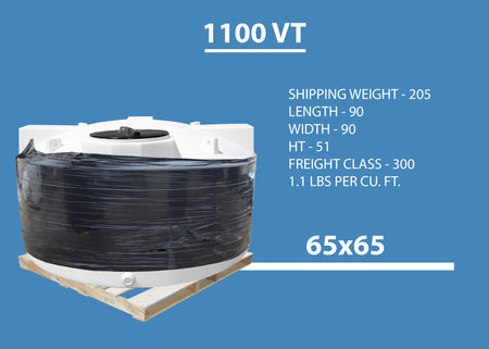 1100 Vertical Storage Tank | All About Tanks