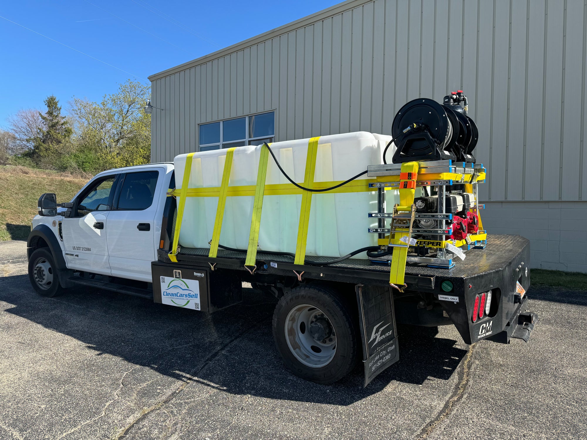Pressure Washing || 500 Gallon Rectangular Tall Tanks