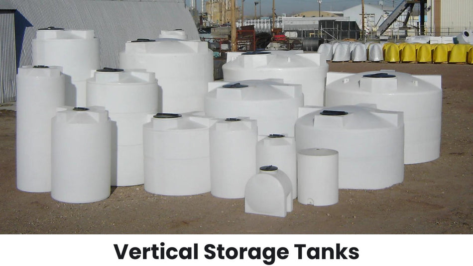 Vertical Chemical or Water Storage Tanks