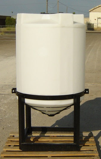 Cone Bottom Tank with 30' Stand
