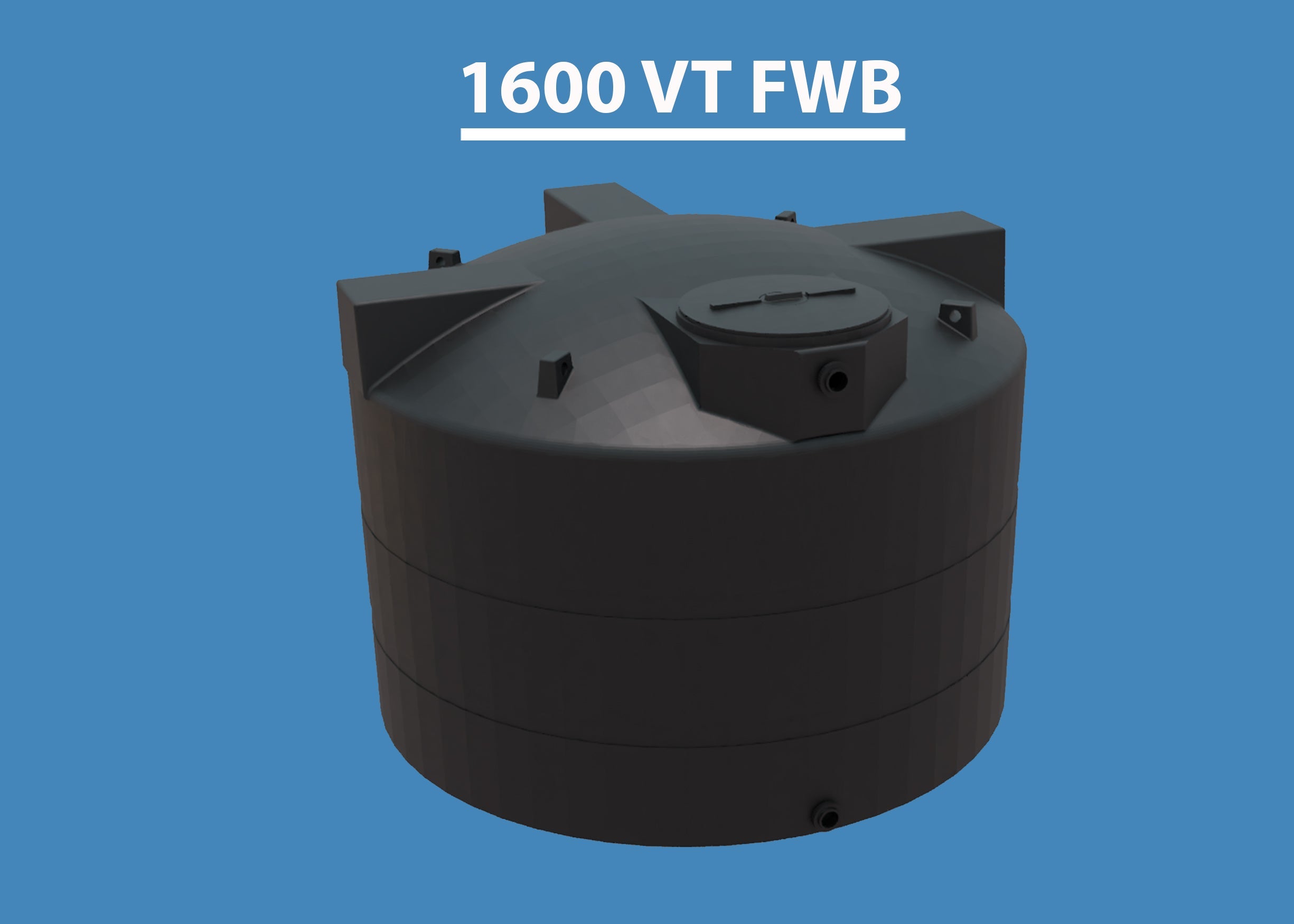 1600 Gallon Fresh Water Storage Tank | All About Tanks