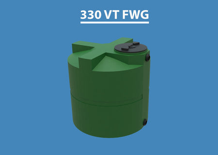 Dark Green Water Storage Tank