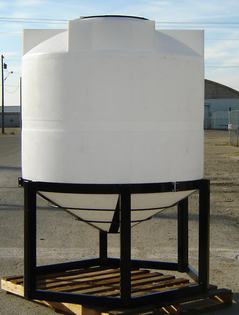 Cone Bottom Tank Stands – All About Tanks