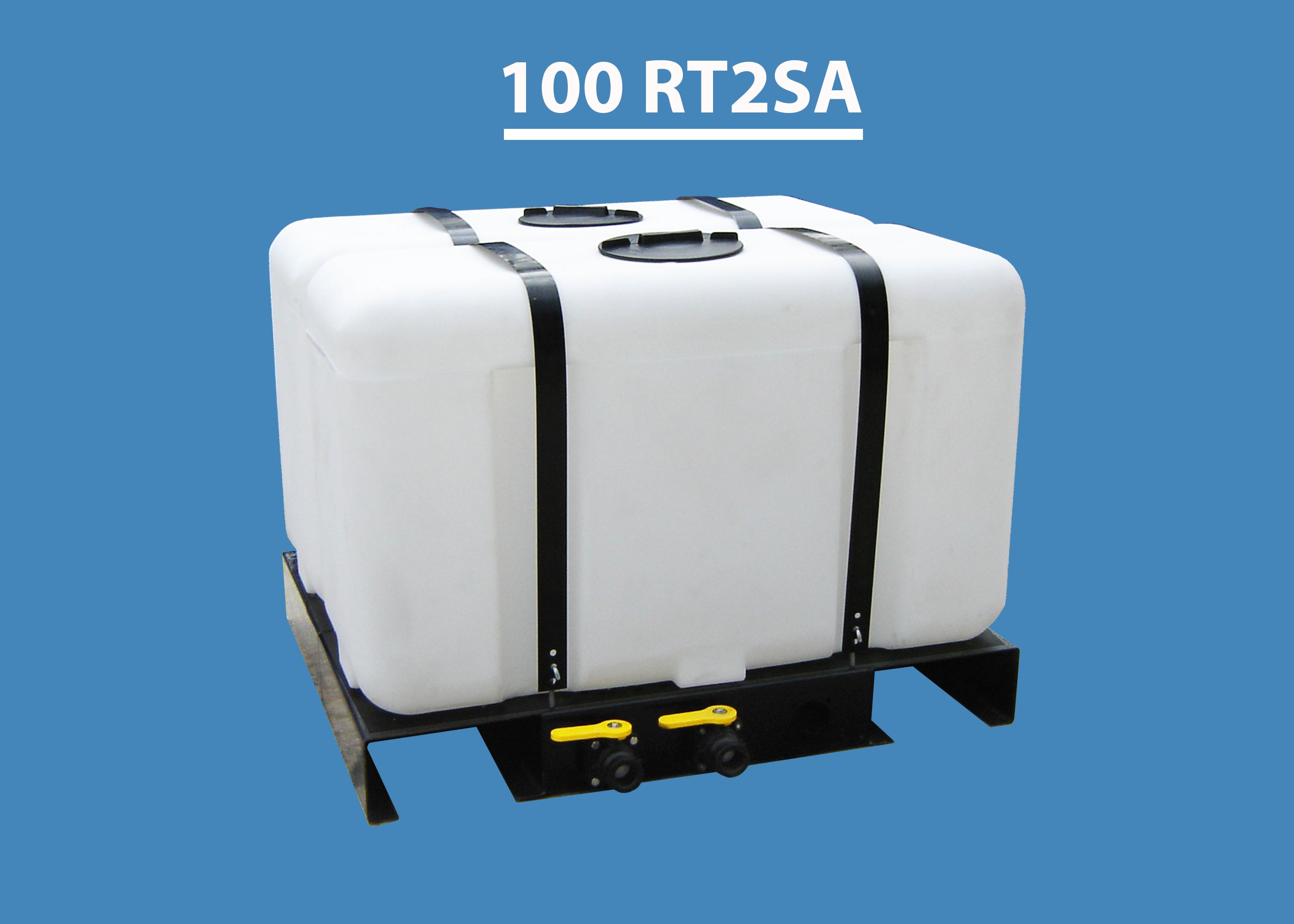 100 Rectangular Tank X2 W/Skid Mounted Tank All About Tanks