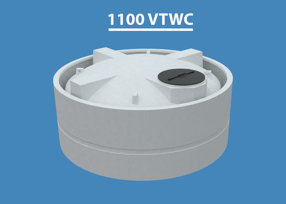 1100 Gallon Tank with Containment Double Wall