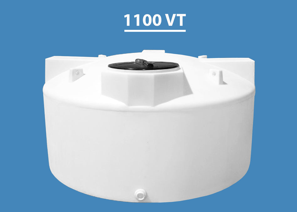 1100 Gallon Industrial Grade Vertical Tank Heavy Duty