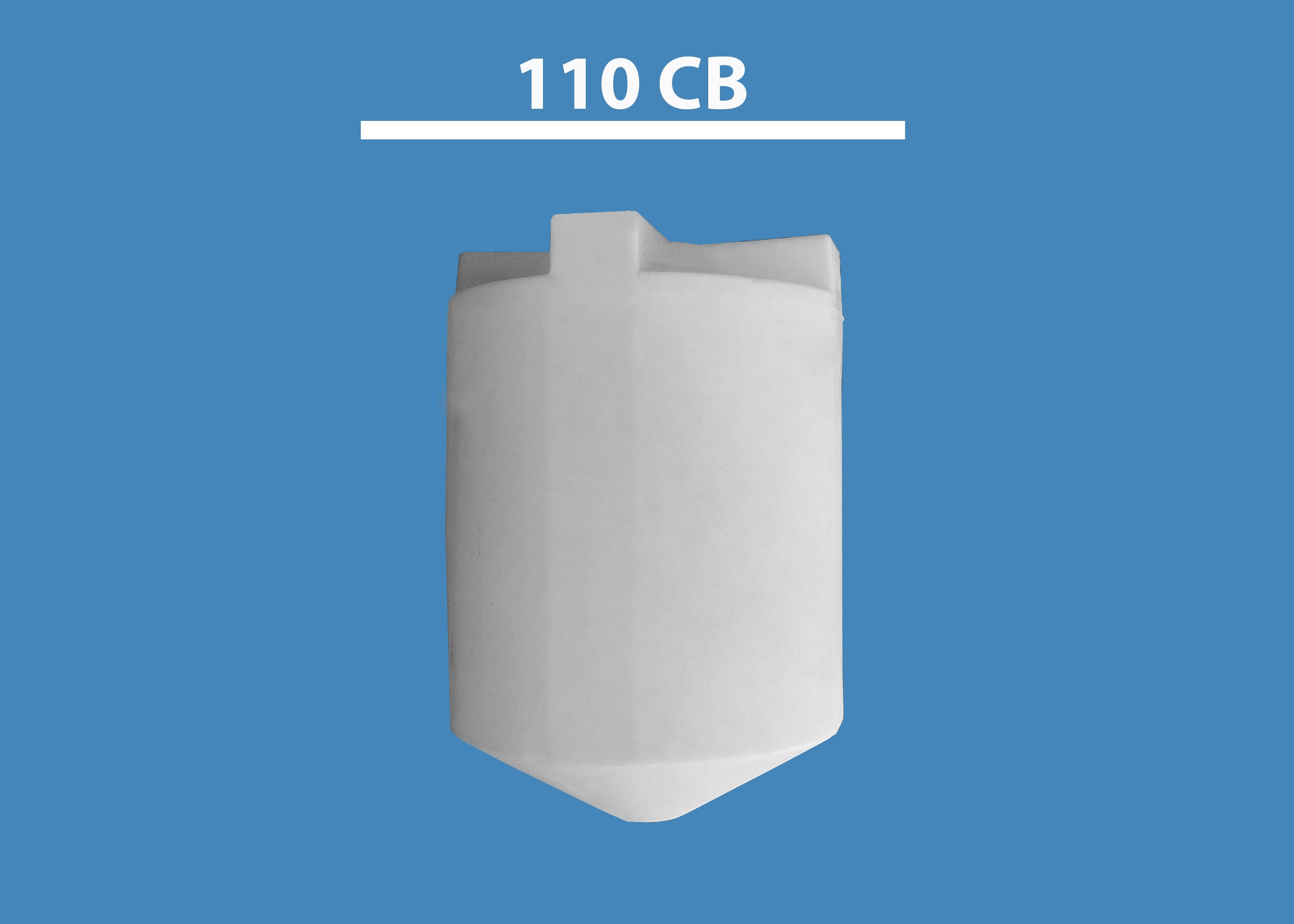 110 Gallon Cone Bottom Storage Tank