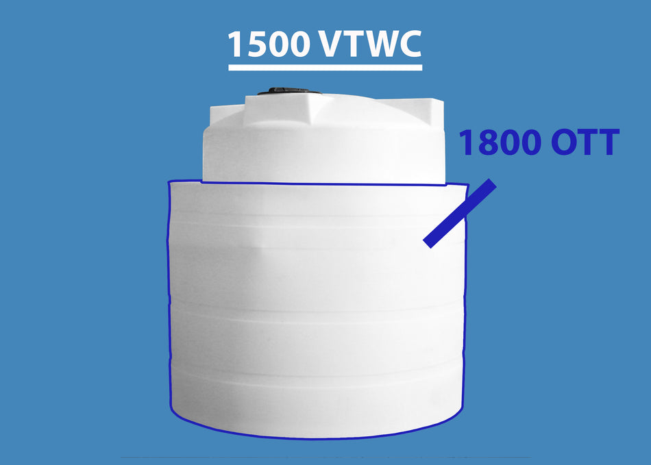 1500 Gallon Tank with Containment