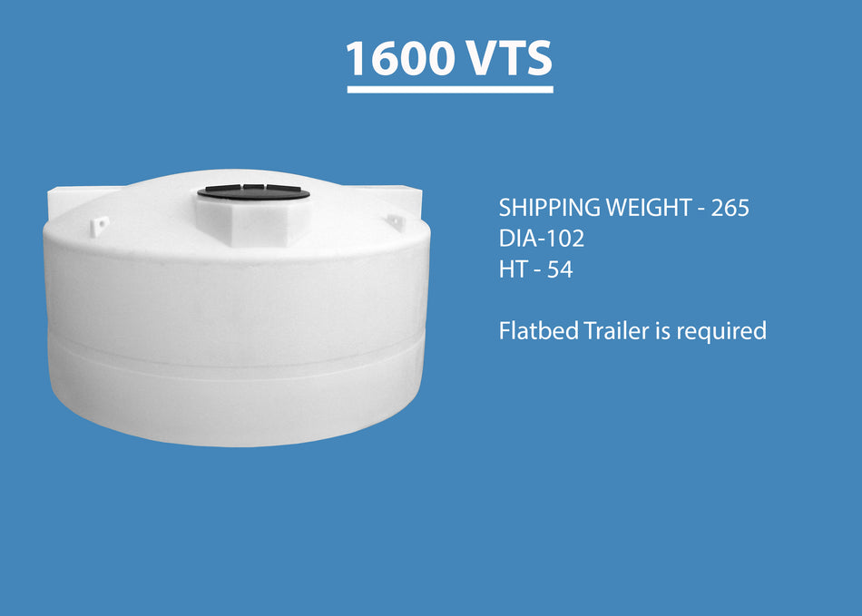 Custom Roto Molding 1600 Gallon Storage Tank | All About Tanks