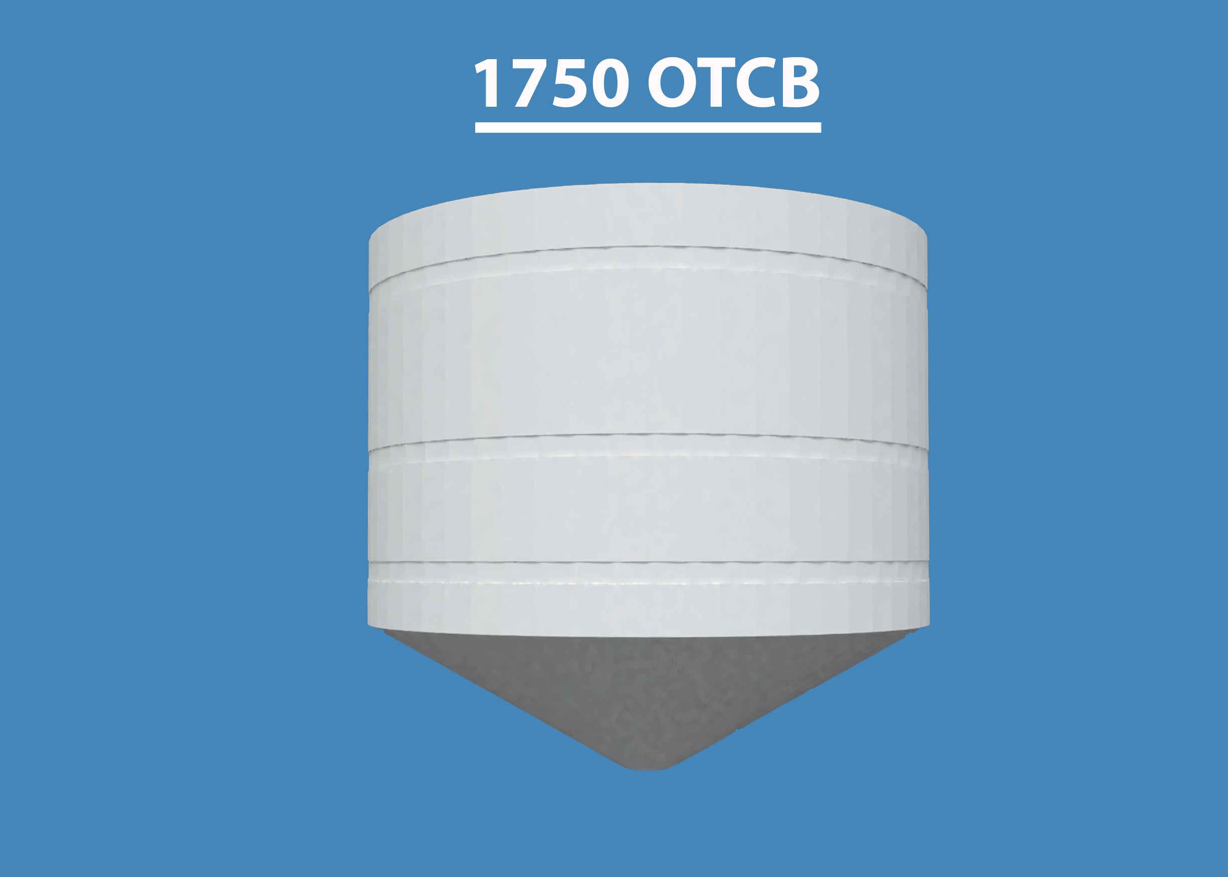 Open Top Cone Bottom Storage Tank