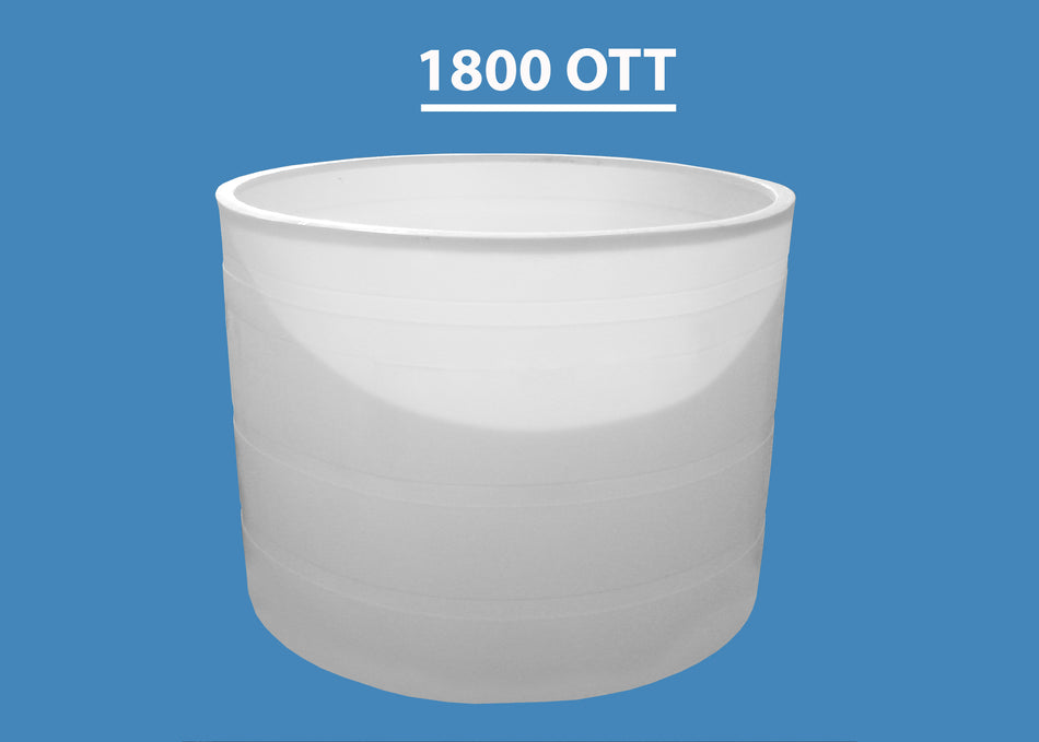 Open Top Poly Storage Tank