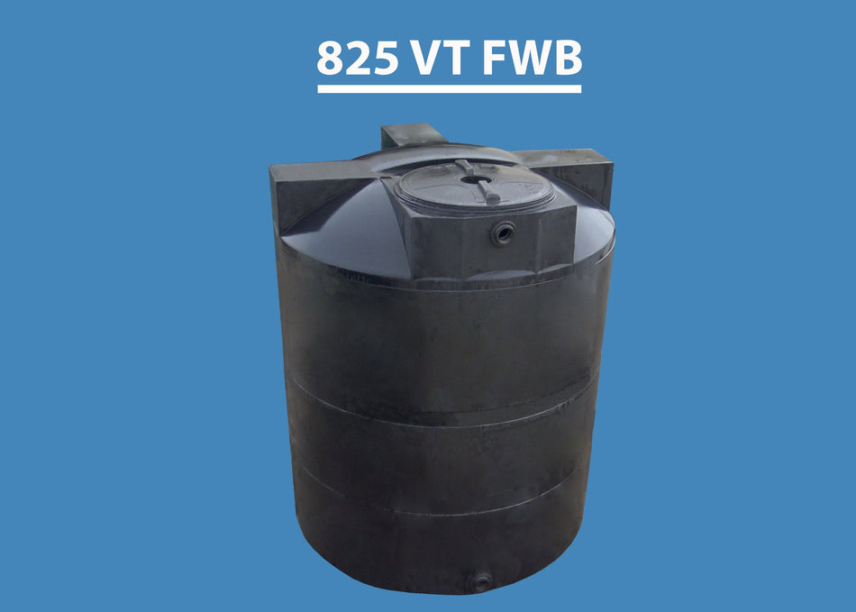 825 Gallon Vertical Fresh Water Tank