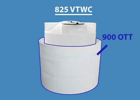 825 Gallon Storage with Containment