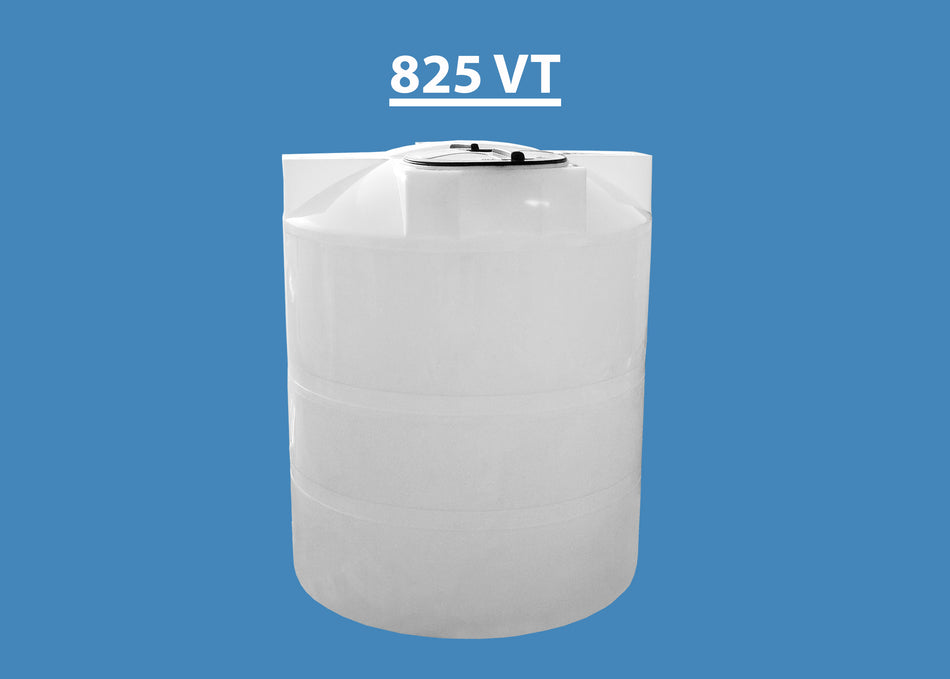 825 Gallon Industrial Grade Vertical Tank Heavy Duty