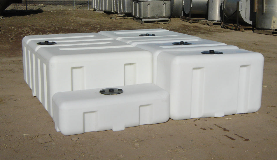 Custom Roto Molding 1000 Gallon Rectangular Storage Tank